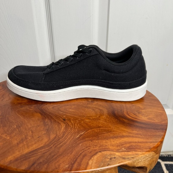 Allbirds Unisex Canvas Pacers Sneakers Black Size 8 Casual Eco-Friendly - Picture 6 of 13